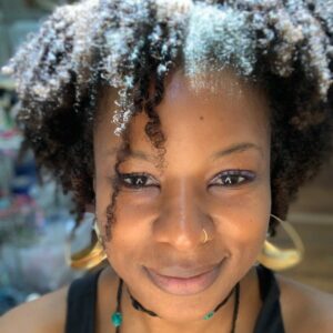 Amber Robles-Gordon smiles at the camera