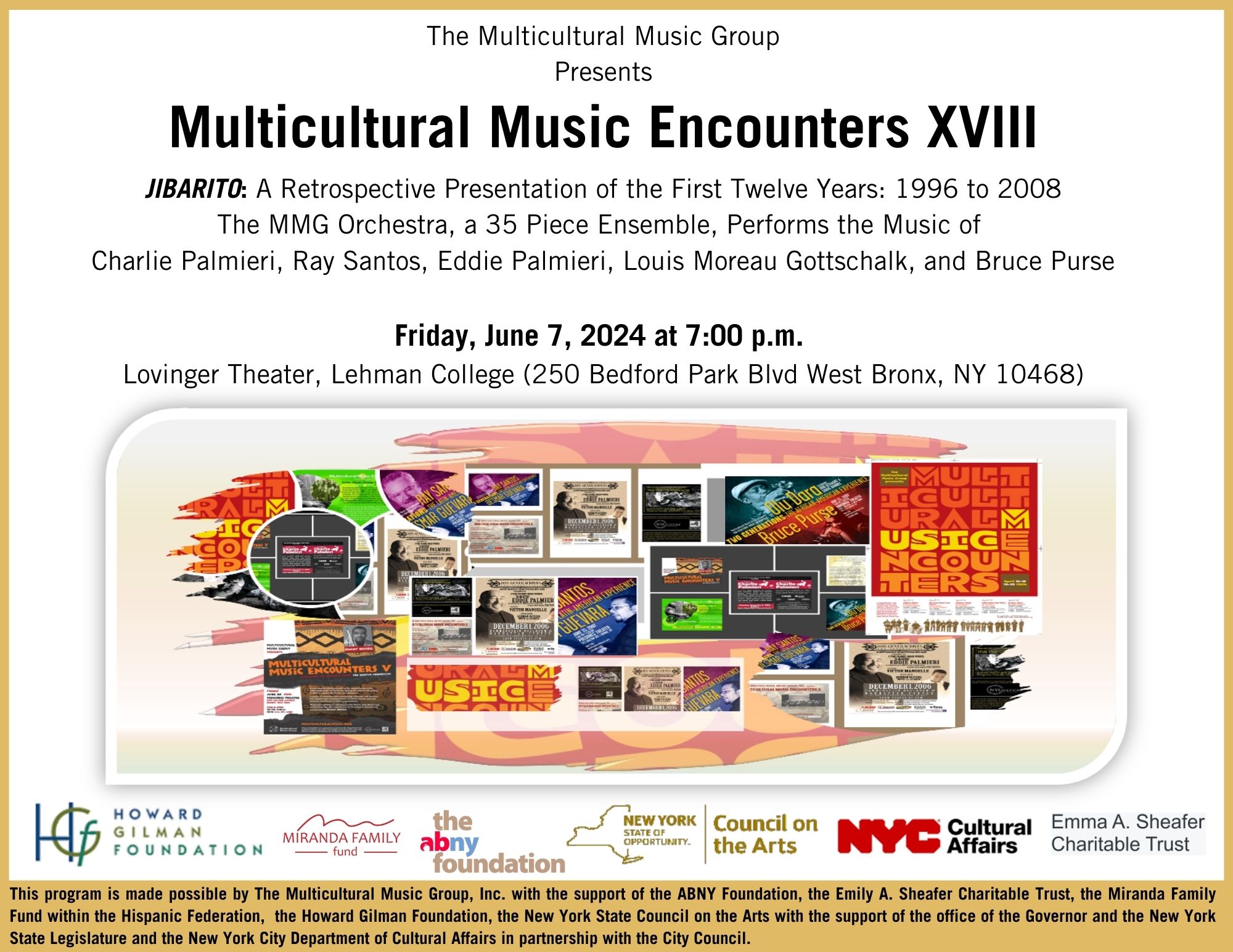 Partner Event: Jibarito: A Three-Decade Retrospective Celebration of the Bronx’s Multicultural Music Group Orchestra!