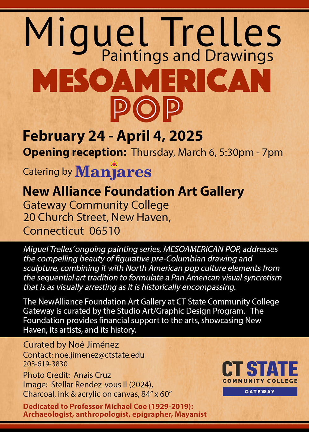 (Partner Event) Mesoamerican Pop: Paintings and Drawings by Miguel Trelles